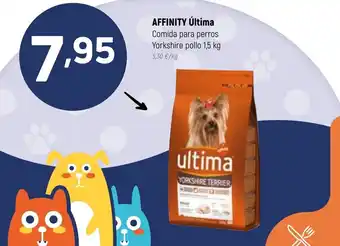 Coviran Affinity última Comida Para Perros Yorkshire Pollo 1.5kg oferta
