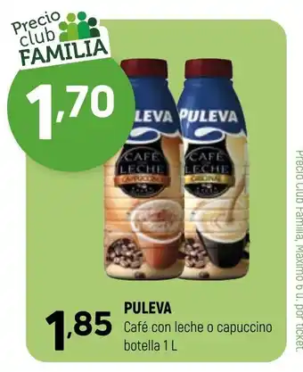 Coviran Puleva Café Con Leche o Cappuccino Botella 1L oferta