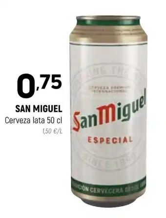 Coviran San Miguel Cerveza Lata 50cl oferta