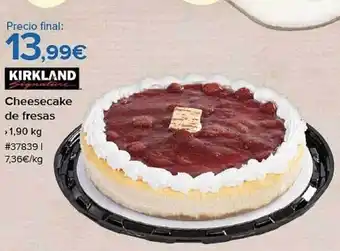 Costco Kirkland cheesecake de fresas oferta