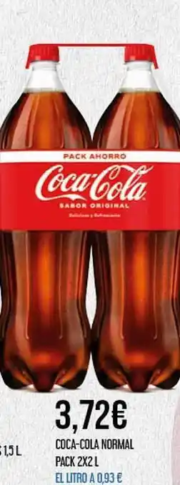 Claudio Coca-cola normal pack oferta
