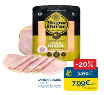 Cash Ecofamilia Jamón Cocido Extra Magno Duroc oferta