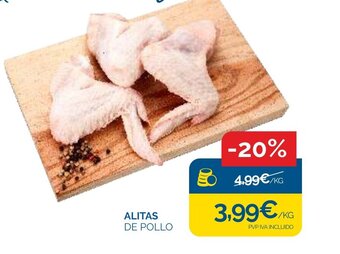 Cash Ecofamilia Alitas de Pollo oferta
