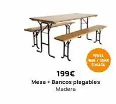 Rocasa Banco plegable red bull oferta