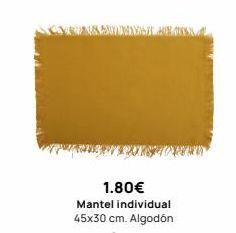 Mantel individual