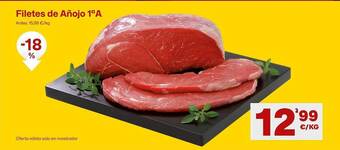 AhorraMas Filetes de añojo oferta