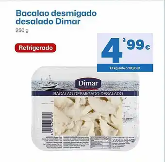 AhorraMas Bacalao desmigado desalado dimar oferta