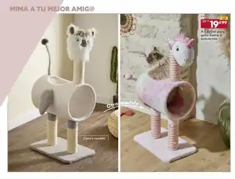 GiFi Mima a tu mejor amig@ cama y rascador otro modelo 26 a eleg 24th vip 19 €99 a arbol para gato llama o unicornio oferta