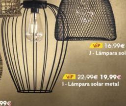 GiFi Lámpara solar solar oferta