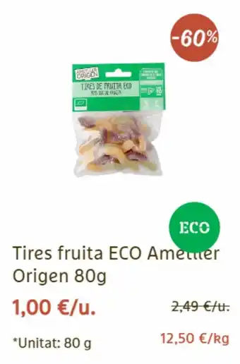 Ametller Origen Fruta deshidratada oferta