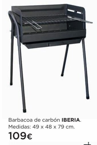 Hipercor Barbacoa De Carbón Iberia oferta