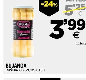 BM Supermercados Espárragos bujanda oferta