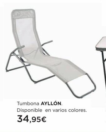 Hipercor Tumbona Ayllón oferta