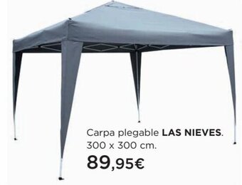 Hipercor Carpa Plegable Las Nieves oferta