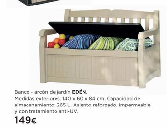 Hipercor Banco - Arcón de Jardin Edén oferta