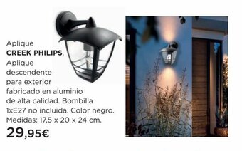 Hipercor Aplique Creek Philips oferta