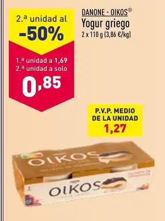 ALDI Yogur Griego oferta