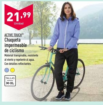 ALDI Chaqueta Impermeable De Ciclismo oferta