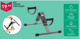 ALDI Pedaleador Estático Plegable oferta