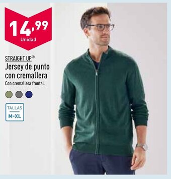 ALDI Jersey de Punto Con Cremallera oferta