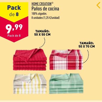 ALDI Paños de Cocina oferta