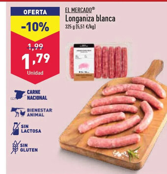 ALDI Longaniza Blanca oferta