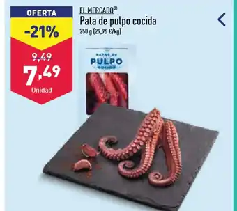 ALDI Pata de Pulpo Cocida oferta