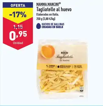 ALDI Tagliatelle Al Huevo oferta