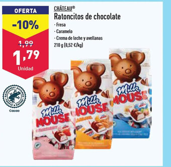 ALDI Ratoncitos de Chocolate oferta