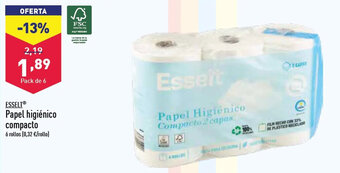 ALDI Papel Higiénico Compacto oferta