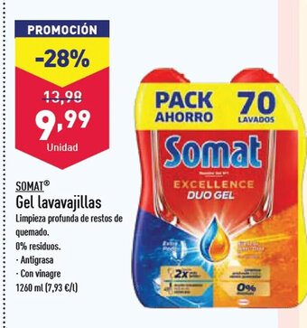 ALDI Gel Lavavajillas oferta
