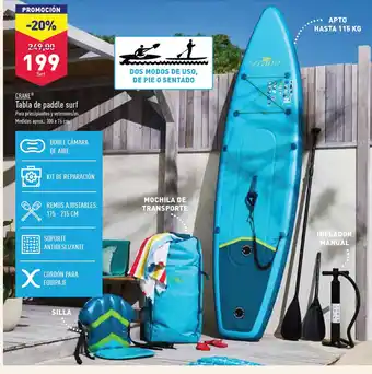 ALDI Tabla de Paddle Surf oferta