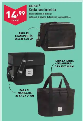 ALDI Cesta Para Bicicleta oferta
