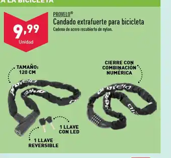 ALDI Candado Extrafuerte Para Bicicleta oferta
