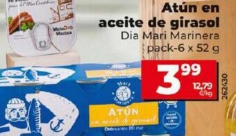 Dia Atún en Aceite de Girasol oferta