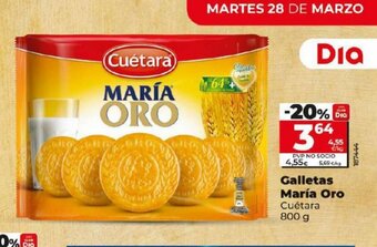 Dia Galletas María Oro oferta