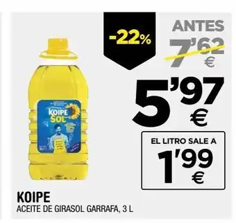 BM Supermercados Aceite de oliva koipesol oferta