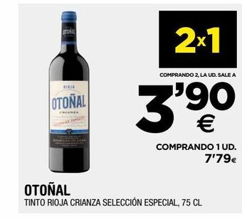 BM Supermercados Vino tinto otoñal oferta