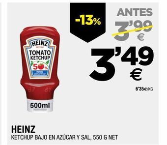 BM Supermercados Ketchup heinz oferta