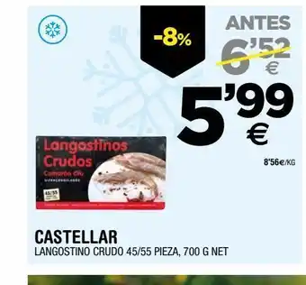 BM Supermercados Langostinos crudos castellar oferta
