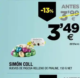 BM Supermercados Huevos de pascua oferta