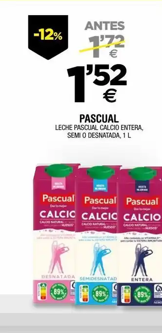 BM Supermercados Leche pascual oferta