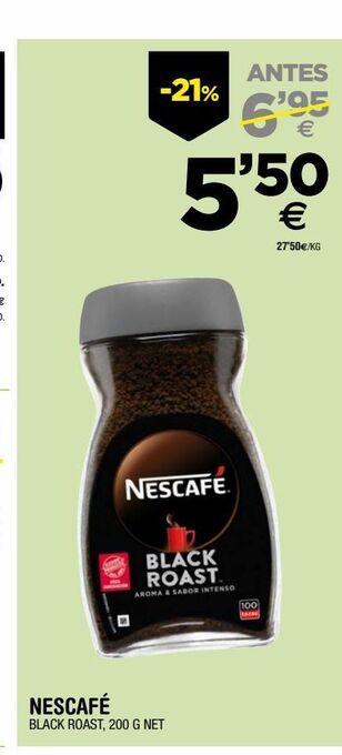 BM Supermercados Café soluble nescafé oferta