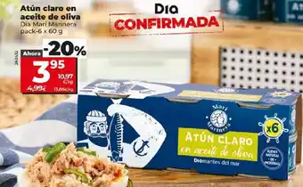 Dia Market Atun claro en aceite de oliva oferta