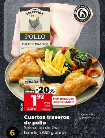 Maxi Dia Cuartos de pollo oferta