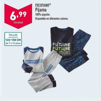 ALDI Pocopiano pijama oferta