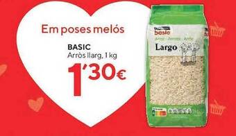 Caprabo Basic arròs llarg oferta
