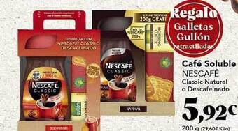 Gadis Café soluble nescafé oferta