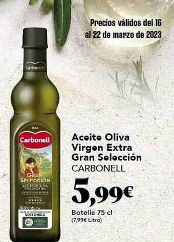 Gadis Aceite oliva virgen extra gran selección carbonell oferta