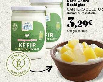 Gadis Kefir cabra ecológico cantero de letur oferta